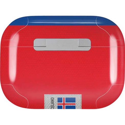 Iceland Soccer Flag AirPods Skins